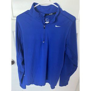 Men's Nike Running Half Zip Pullover Size Medium